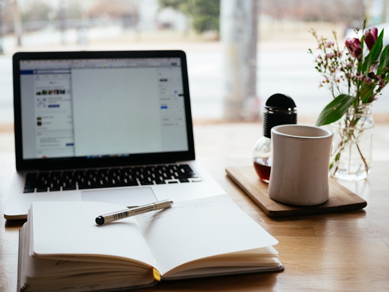 Student studying with books and laptop to prepare for inburgering exam